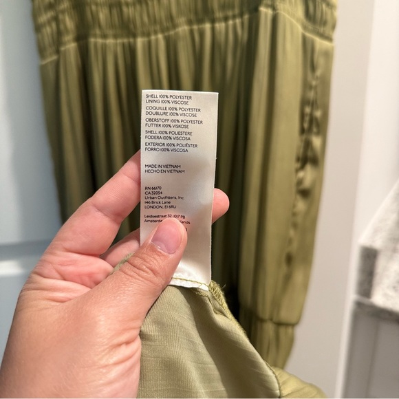 Anthropologie Sage Green Maxi Dress - Picture 8 of 8